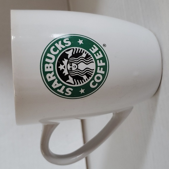 2007 Starbucks Cup Mug Coffee Tea Cocoa Hot 12.4 Fluid Ounces White Ceramic - Picture 3 of 10